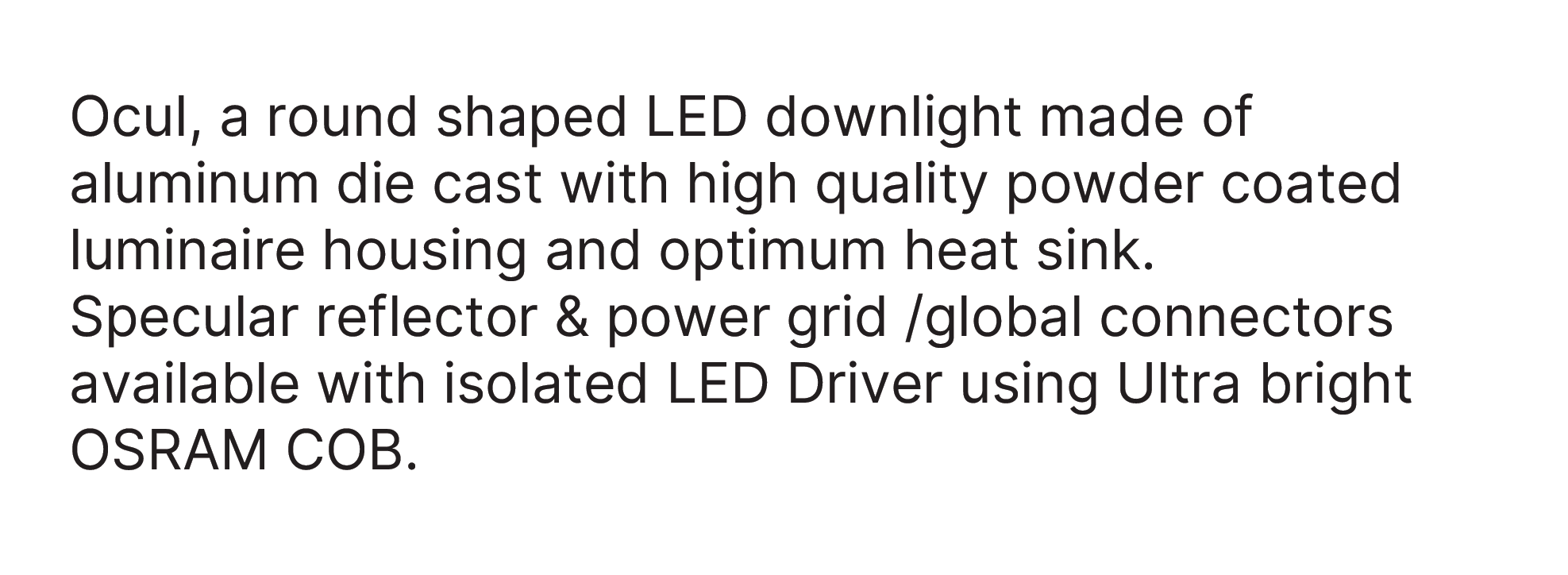 Ocul Description